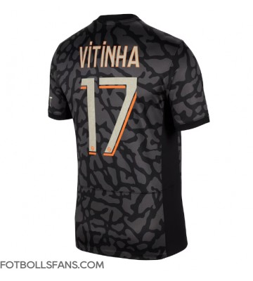 Paris Saint-Germain Vitinha Ferreira #17 Replika Tredje Tröja 2023-24 Kortärmad